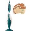DIERRESTORE Aspirapolvere Folletto VK131 - RIGENERATA - Con 2 Anni Di Sacchetti Compatibili, 3 Super Velocità, Setole Reversibili per Marmo & Parquet, Avvolgicavo Girevole (2 ANNI GARANZIA CON THE POINT FOLLETTO)