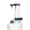 Fockety Pelapatate Elettrico, Lama Regolabile Pelapatate Automatico per Frutta con 2 Lame Pelapatate da Design Umanizzato Ampiamente Usato per Pelapatate (WHITE)