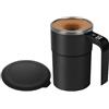 Generic Tazza da 380 ml con miscelazione automatica, per bevande al cacao, per donne, uomini, casa, cucina, bar, compleanno, Natale, ufficio