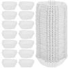 FOMIYES 1000 Pirottini di Carta Quadrati per Cupcake e Muffin, Resistenti ad Alte Temperature, per Pasticcerie, Cucina Domestica e Eventi, Porta Pirottini Pratico per Dolci e Moon Cake
