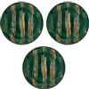 Wilmax England Wilmax - Piatti piani COLORBOOM - Design moderno - Porcellana - Smalto - Resistente - Resistente alla luce - Non si ossida - Per diversi tipi di piatti - Idea regalo - Set da 3 - Diametro: 23 cm