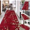 Siunwdiy Tappeto da Cucina Rosso/Brown/Beige/Purple Tappeto Runner Tappeto Cucina Antiscivolo Lavabile 3 Metri Moderno Tappeti Cucina Tappeto Corridoio Lungo Tappeto Per Cucina,Rosso,70x280cm
