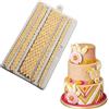 Cestony Stampo in silicone per treccia per torta fai da te fondente biscotti sapone budino zucchero cioccolato caramelle dure dessert candela decorazione
