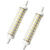 BANGSHUO 2 Pezzi Lampadina R7S LED 10W 118mm Lampadina J118 Doppio Effetto Lineare,Bianco Freddo 6000K,10 Watt, Non Dimmerabile AC 220-240V, 1200LM, 360 Gradi