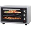 Lar.el LAREL Fornetto Forno Elettrico 28 Lt 1300 Watt Ventilato Doppio Grill Luce Timer accessori inclusi