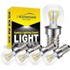 Ruiandsion E14 LED Lampadine a Bassa Tensione AC DC 24V 2W Base Vite Edison LED Risparmio Energetico Warm White Lampadine per Camion Lampada Solare Potenza, Confezione da 5