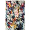 RugVista Leloudo, Tappeto, Moderni I nostri designers, 140 x 200 cm, Rettangolare, Pelo medio, Soggiorno, Sala da pranzo, Camera letto, Cucina, Lavabile solo a secco, Multicolore