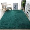 Lifup Tappeto Peloso Morbida Soffici Antiscivolo Tappetino a Pelo Lungo Rettangolo per Soggiorno Camera da Letto natale verde 160 x 230 cm