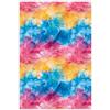 mubusi Tappeto in Vinile - Modello Tie-dye 60x90 cm - Varie Dimensioni, 25 Misure Disponibili - Tappeti in PVC Grandi - Tappeto da Cucina, Corridoio e Soggiorno