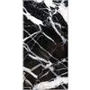 Panorama Tappeto Vinile - Modello Marmo Nero 300x200 cm - Varie Dimensioni - Tappetino Lavabile per la Cucina - Passatoia PVC Antiscivolo