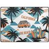 GuoChe California Beach Surf Pattern Area Tappeti Antiscivolo Retro Tappeto Cucina Tappeto per Sala da Pranzo Camera da Letto Patio