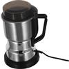 Warmhm Macinacaffè Elettrico per Chicchi e Spezie con Motore ad Alta Efficienza, Capacità 600g, Acciaio Inossidabile e Plastica, per Cucine Piccole