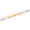 Healeved Lampadina LED R7s 10w a Doppio Capo Orizzontale in Vetro, Sostituzione Lampada Alogena, Prestazioni Stabili per Illuminazione Domestica e Professionale