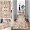 Mogetal Tappeto Passatoia Corridoio Cucina Lavabile Antiscivolo al Metro 110x180cm per Salotto Camera da Letto Ingresso Interno