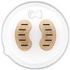 Pastidea - Trafila in bronzo e POM Tagliatelle 8mm compatibile con Philips Pasta Maker Avance e Serie 7000