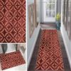 Mogetal Tappeto Passatoia Corridoio Cucina Lavabile Antiscivolo al Metro 80x180cm per Salotto Camera da Letto Ingresso Interno