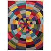 Pierre Tappeti Tappeto salotto moderno BOUTIQUE 1584 design circolare multicolore cm.200x290