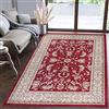Mazovia Tappeto Salotto Moderno Pelo Corto - Tappeti Moderni Soggiorno - Tappeti Camera da Letto - Tappeti Salotto Grandi Dimesnioni - Motivo Orientale - Rosso - 160x220 cm
