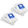 vhbw 20x sacchetto compatibile con Philips Impact/Plus HR 8356, HR 8355, HR 8359, HR 8358, HR 8357 aspirapolvere - 30cm x 18cm Bianco