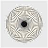 HAHII Moderni Tappeti Rotondi Linee in bianco e nero 120CM Soggiorno da Letto Morbido Velluto Tappetino Home Decor Facile da Pulire