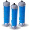 FILTRIACQUAITALIA Lotto 3X Bombole CO2 600g Monouso per Gasatori domestici E290