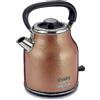 Ariete 2864 Classica Bollitore Elettrico Dal Design Raffinato, Sistema Autospegnimento, Filtro Infusi e Tisane, Impugnatura Ergonomica, 2000 W, 1.7 Litri, Rame