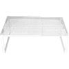 F Fityle Scaffale portaoggetti espandibile, supporto per organizer regolabile per sottolavabo, armadio, libri, dormitorio, spezie, Bianco Da 38 a 62 Cm