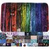 Sanilo Tappeto da bagno, grande scelta di belli tappeti per il bagno, di alta qualità, molto morbide, a seccaggio rapido, lavabile (Arcobaleno, 50 x 80 cm)