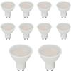 A2ZWORLD 10 Pezzo Lampada LED GU10 10W 1400LM 220V, Bianco Neutro 4000K 110°, Luce Angolo Largo, Faretto LED Alta Luminosità