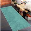Siunwdiy Tappeto Runner Corridoio 2 Metri Verde chiaro, Tappeto Passatoia Ingresso Pelo Corto Antiscivolo, Tappeto Lavabile per Cucina, Salotto, Camera da Letto, Entrata Casa, 60x200 cm