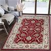 Mazovia Tappeto Salotto Moderno Pelo Corto - Tappeti Moderni Soggiorno - Tappeti Camera da Letto - Tappeti Salotto Grandi Dimesnioni - Motivo Orientale - Rosso - 60x100 cm