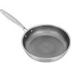 GDSKR Padella in acciaio inox, struttura a nido d'ape, 28 cm, a induzione, anti-aderenza, antigraffio, per fornelli a gas, a induzione e in ceramica