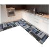 emmevi - Fakiro DIS 38 MISURA 3 - Tappeto cucina angolare personalizzabile Tappeto cucina antiscivolo lavabile assorbente 100% Made in Italy Tappeto cucina angolare disponibile fino a 250 cm