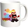 Generico tazza mug a tema Inside out 2 con possibilità di personalizzazione con nome o testo emozioni per la colazione gioia tristezza ansia noia imbarazzo rabbia