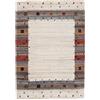 carpetfine Tappeto di lana Gabbeh Vida Beige 160x230 cm | Tappeto moderno per camera da letto e soggiorno