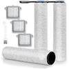 Generic Switch S7 Kit di accessori di ricambio compatibile con Tineco Floor ONE Switch S7/S7 FlashDry Smart/S7 Stretch Ultra Cordless Wet Dry Aspirapolvere parti 3 Spazzola a rullo principale 3 Filtro HEPA (7