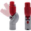 Figevida Snodo Up Top 90° Compatibile per Dyson V11 V10 V8 V7 Sgancio Rapido Facile Pulizia per Sotto Mobile Divano Tavolo