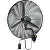 VOIRDA Ventilatore Da Parete Industriale Estivo Ventola Elettrico Con Struttura Metallica 52 DB Fans Esterno 1402 Giri/min 3 Velocità Per Uragano Per Commerciale/officina 55/68/78 Cm(Φ 27 pollici x 31 pollic