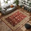 Carpettex Tappeto orientale classico con un aspetto ottico, tappeto intrecciato con motivi orientali per il soggiorno, Colore: Rosso, Taglia: 300 x 400 cm