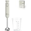 MULIN Frullatore a Immersione 600W in Plastica Resistente, Velocità Regolabile, Design Smontabile e Anti-Schizzo, con Bicchiere Graduato e Frusta, Ideale per Vellutate, Frullati e Salse in Cucina