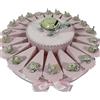 Sindy Bomboniere bomboniere battesimo comunione cresima tartaruga, coccinella... - TORTA BOMBONIERA 20 FETTE + 20 oggetti + 1 TARTARUGA SALVADANAIO + CONFETTI APR