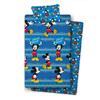 Disney Set completo lenzuola invernale pile Topolino coral letto singolo INTIMOEGIDIO