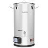 Klarstein Maischfest - Kit Birra Artigianale Completo, Fermentatore 2 Livelli di Potenza: 1500/3000 W, Kit Completo 5 Pezzi, Display LCD, Rubinetto, Acciaio Inox, 30 Litri