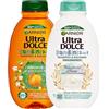 Garnier Ultra Dolce Shampoo e Balsamo 2in1 Ipoallergenico per Bambini Detergente Lenitivo Districante Testato Sotto Controllo Pediatrico Delicatezza d'Avena + Albicocca - 2 Flaconi da 400ml