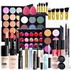 CHSEEA Valigia, Kit per il Trucco Completo, Set di Trousse Cosmetics Tavolozza Palette Ombretti Make Up Kit per Occhi, Viso e Labbra - Idea Regalo #7