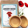 VIRHEA® Aker Fassi Rossetto Marocchino Naturale x2 - Tinta Labbra Terracotta Vegana - Colore Lunga Durata con Ingredienti Biologici - Trucco Tradizionale Marocchino per Bellezza Unica
