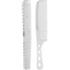 Fyearfly Pettine per Taglio Capelli in Metallo Alluminio Districante, 2 Pezzi set di pettini per capelli normali e a doppio dentato, antistatico, resistente al calore con Barbiere Professionale Acconciatura