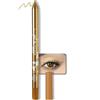 SHANJIA Colorato Gel Glitter Eyeliner, Matita Glitter Eye Liner Matita per Donne,Eyeliner impermeabile Labbra Liner Ombra d'occhio Matite sopracciglia Pen Eye Makeup (04# Oro)