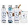 Generico Flexi Amenities - Kit Cortesia bagno Marevita Linea Cortesia per Hotel e B&B Elegante e raffinata 32 ml, completa di shampoo, bagnoschiuma, crema corpo e saponetta monodose (50 Kit - 200 Pz Totali)