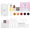 Fabixoin Kit Fai Da Te Per Lucidalabbra Transparente, Gel